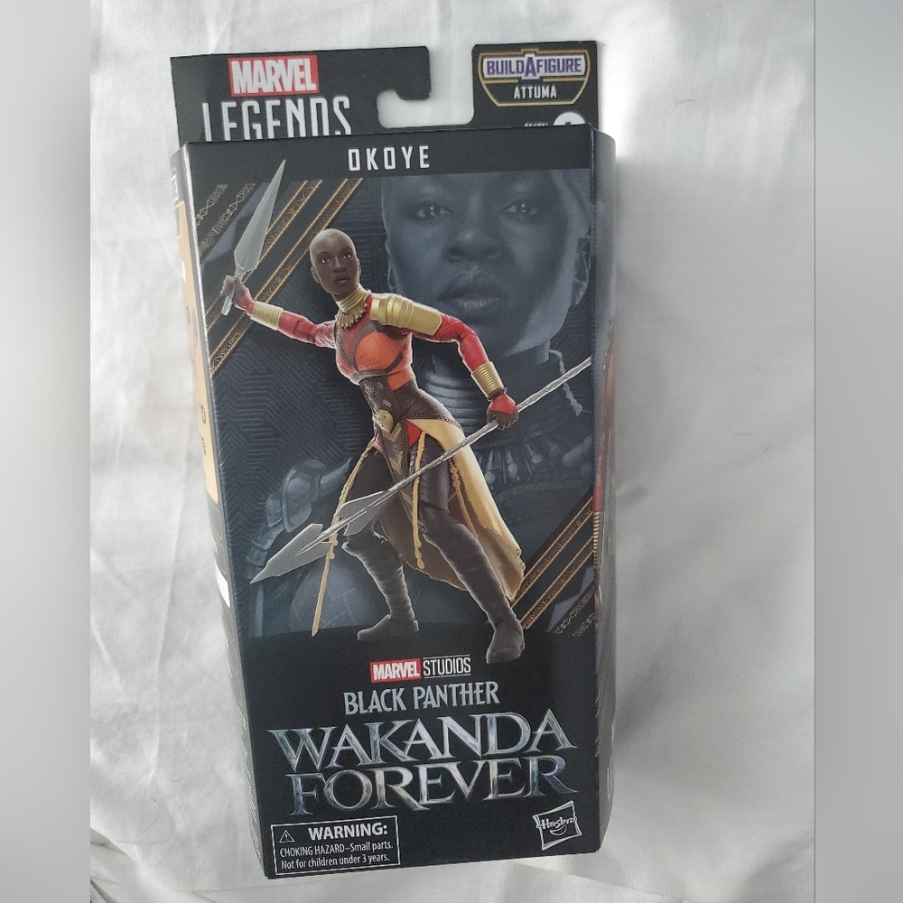 : Okoye - Marvel Legends - Black Panther 2 Wakanda Forever 6" action figure New